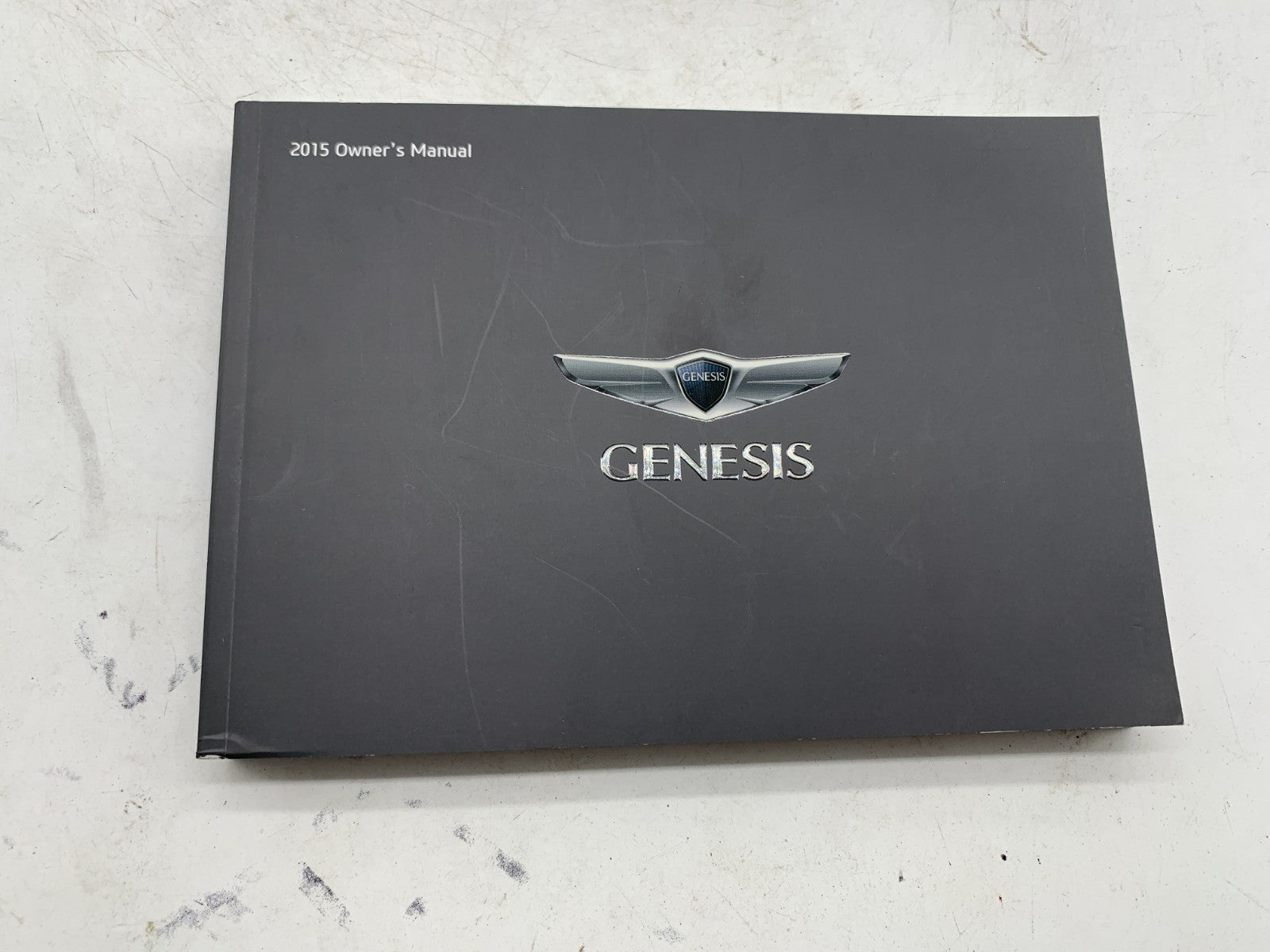 2015 Hyundai Genesis Owners Manual Set with Case OEM R01B16005