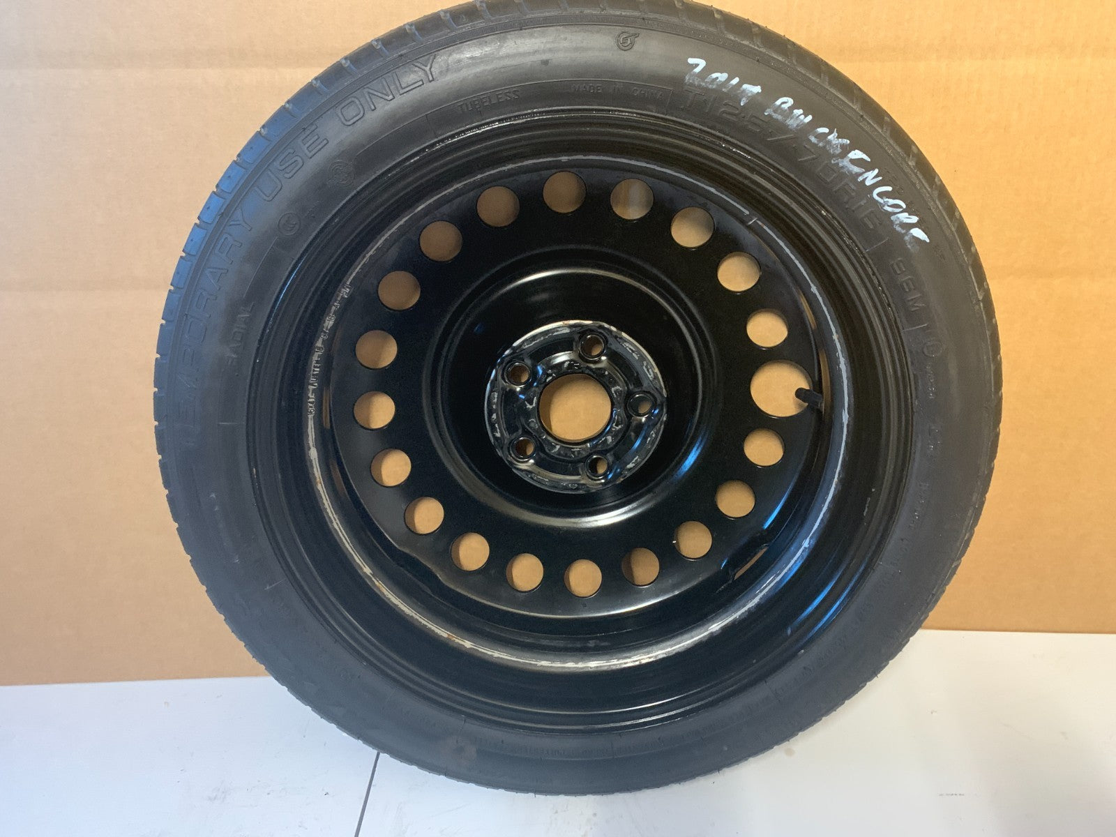 2013-2022 Buick Encore 16" Spare Tire Wheel Compact Donut T125/70R16