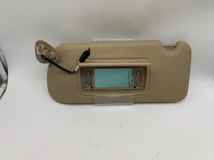2007-2009 Cadillac SRX Driver Sun Visor Sunvisor Tan Illuminated OEM A04B42010