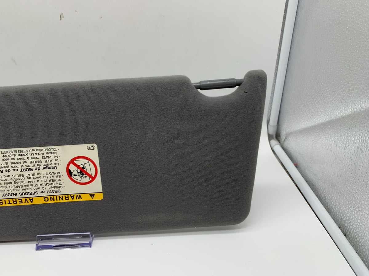 2005-2012 Toyota Avalon Passenger Sun Visor Gray Illuminated OEM B03B53037