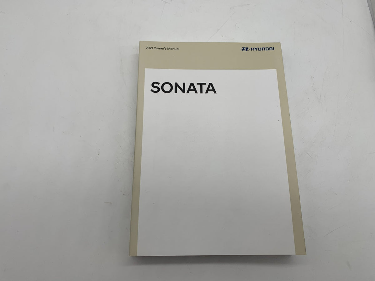 2021 Hyundai Sonata Owners Manual Set OEM C04B44005
