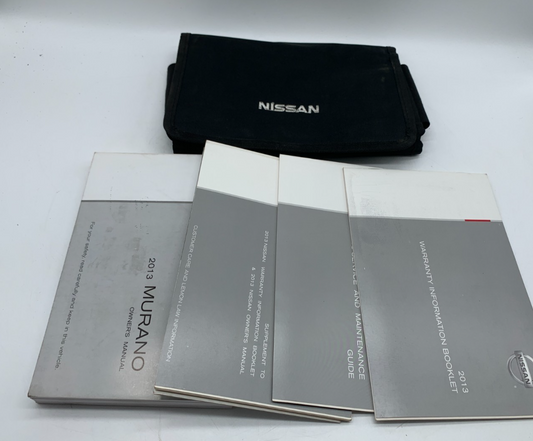 2013 Nissan Murano Owners Manual Set with Case OEM B02B27011