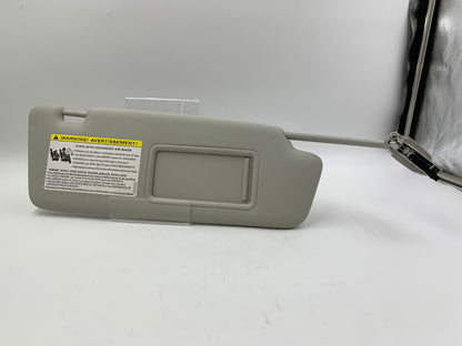2009-2012 Audi A4 Passenger Sun Visor Gray Illumination OEM B04B53038