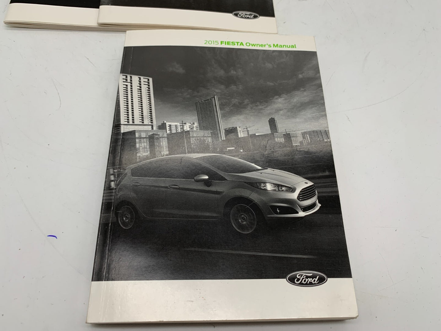 2015 Ford Fiesta Owners Manual Set with Case OEM E03B32010