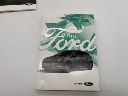 2017 Ford Focus Owners Manual Set with Case OEM R01B32008