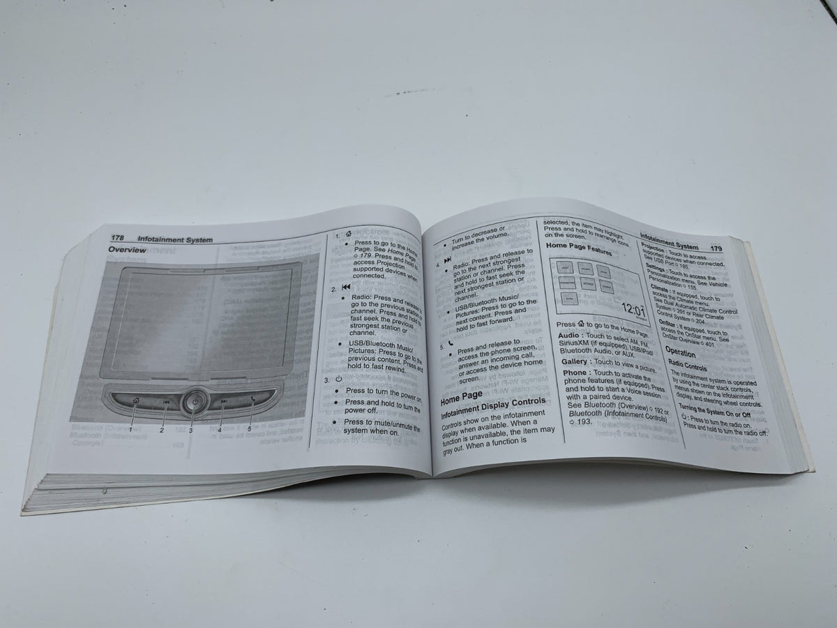 2019 Chevrolet Traverse Owners Manual OEM B02B16006