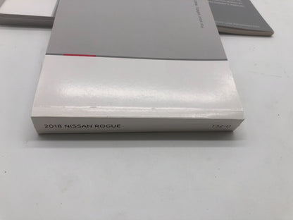 2018 Nissan Rogue Owners Manual Set with Case OEM A03B35058