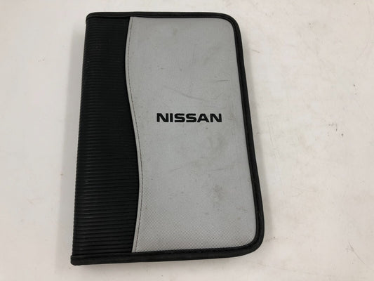 2003 Nissan Owners Manual Case Only OEM