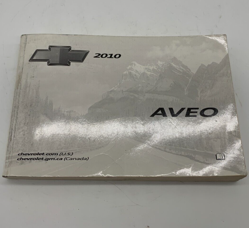2010 Chevrolet Aveo Owners Manual OEM R01B12021