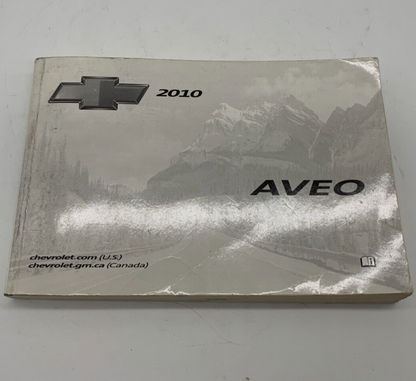 2010 Chevrolet Aveo Owners Manual OEM R01B12021