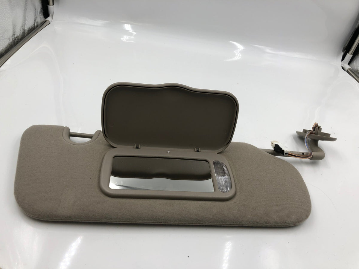 2002-2003 Jeep Liberty Passenger Sun Visor Gray Illumination OEM D04B63003
