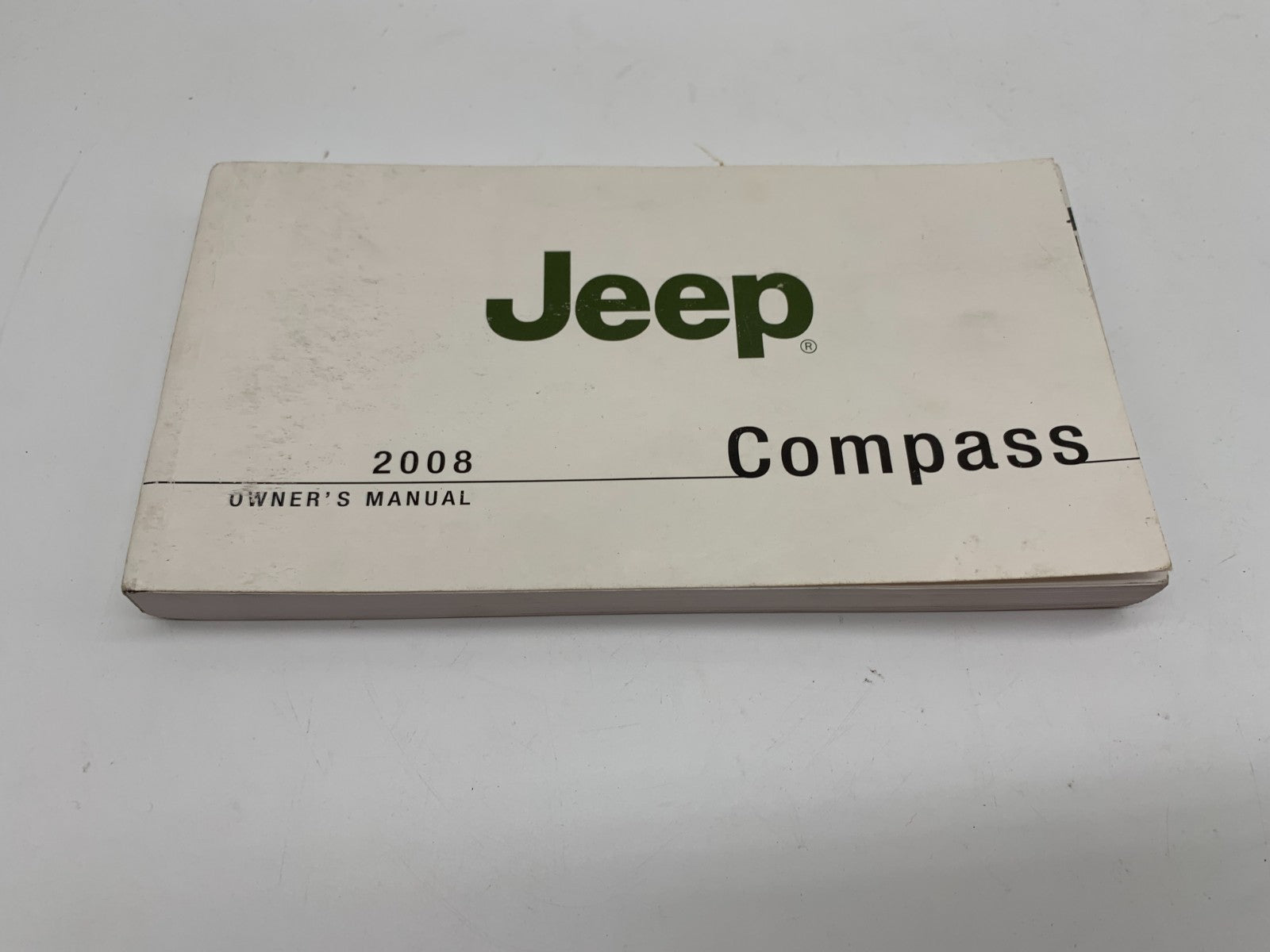 2008 Jeep Compass Owners Manual OEM B04B35018