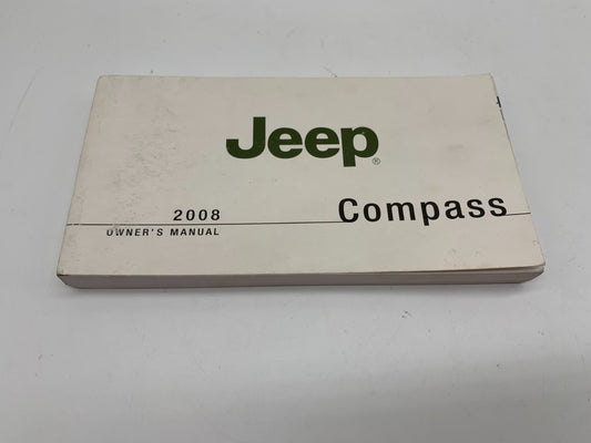 2008 Jeep Compass Owners Manual OEM B04B35018