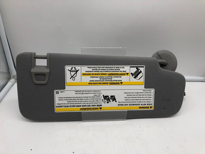 2021-2023 Chevrolet Trailblazer Driver Sun Visor Gray OEM D04B70009