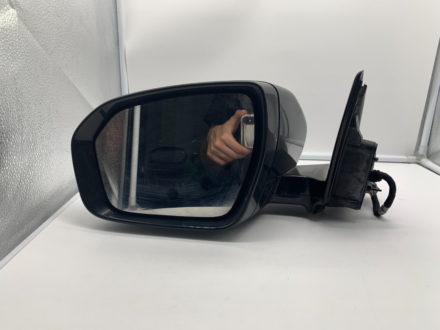 2012-2013 Range Rover Evoque Driver Side Power Door Mirror Black OEM D03B19012