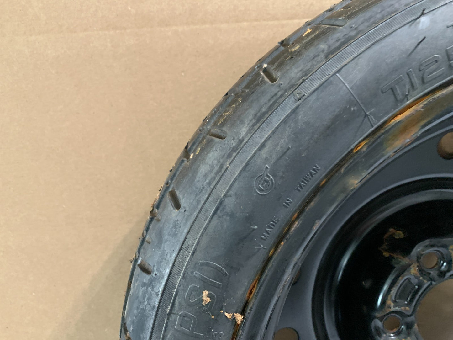 2010-2016 Chevrolet Impala Lacrosse 16" Spare Tire Compact Donut T125/70D16 OEM