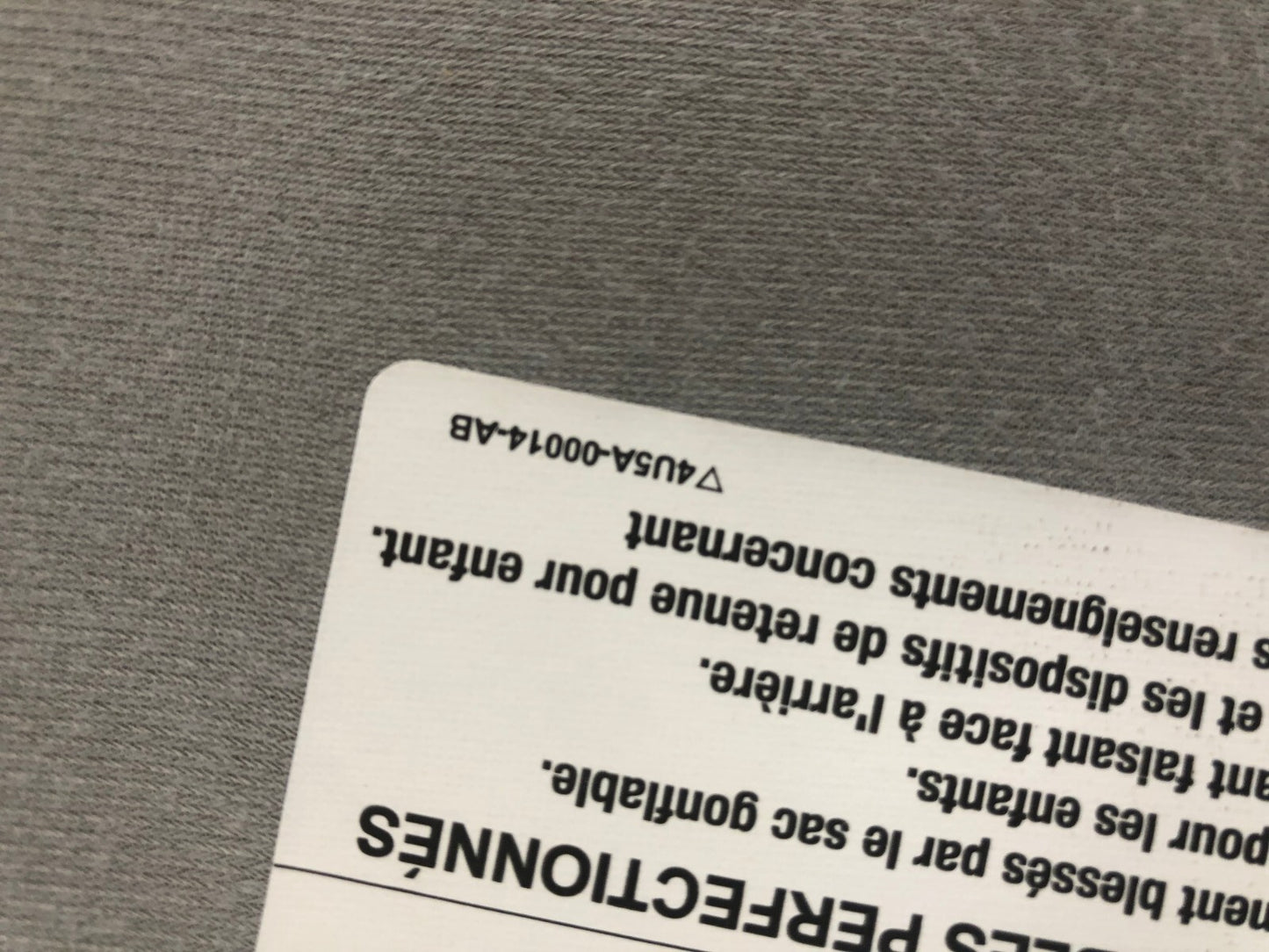2004-2008 Ford F-150 Passenger Sun Visor Gray OEM E03B35028