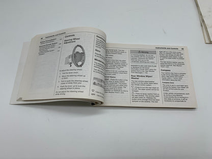 2017 GMC Acadia Owners Manual Set OEM C03B49011