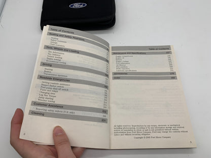 2007 Ford Escape Owners Manual with Case OEM D03B64012