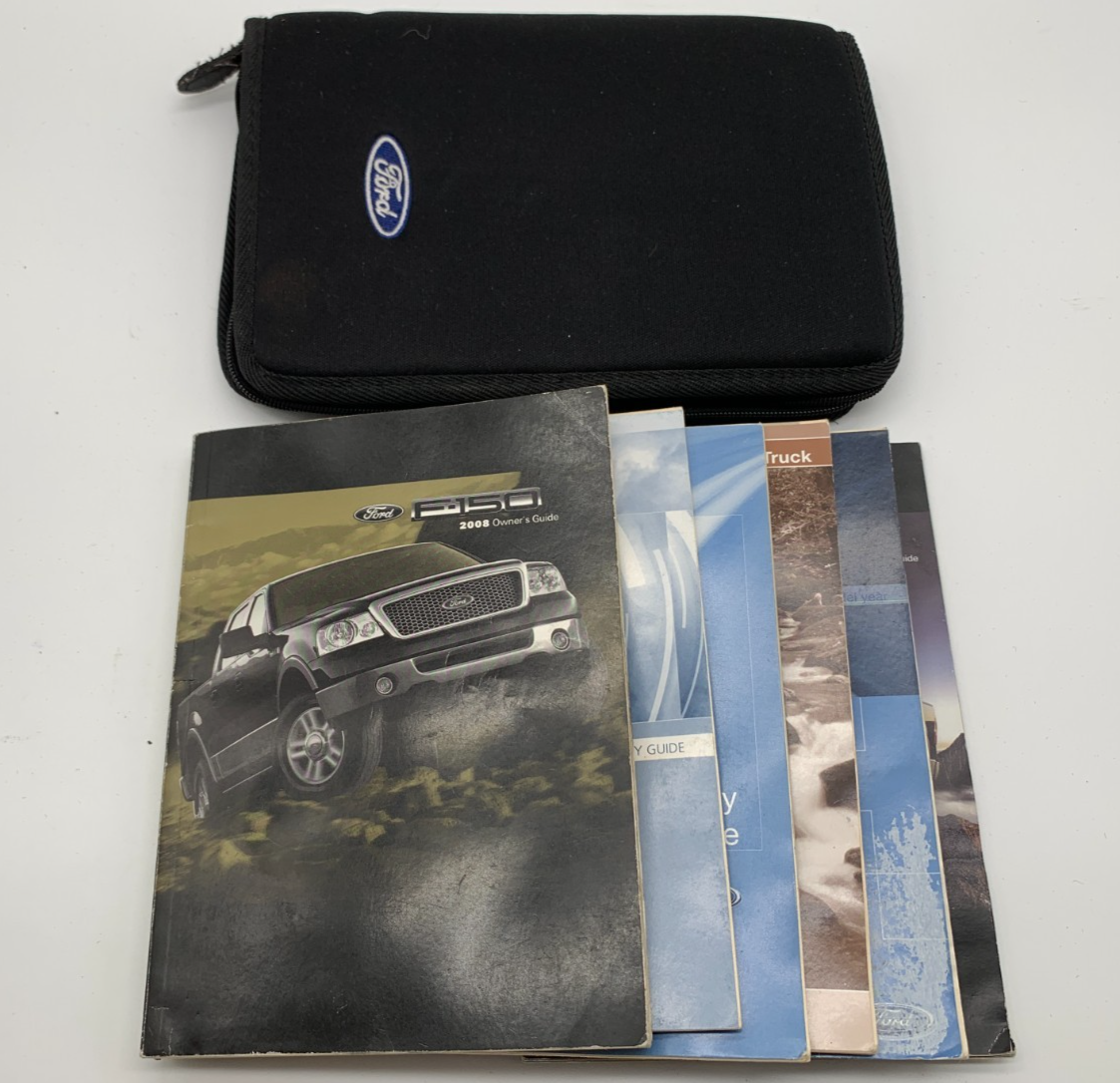 2007 Ford F-150 F150 Owners Manual Set with Case OEM D04B34004