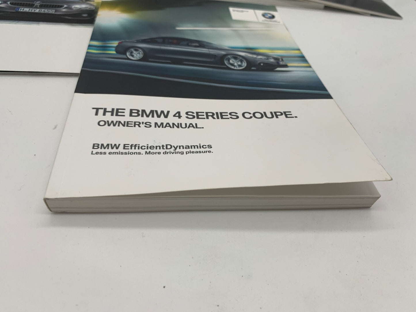 2015 BMW 4 Series Owners Manual Set with Case OEM A02B43004