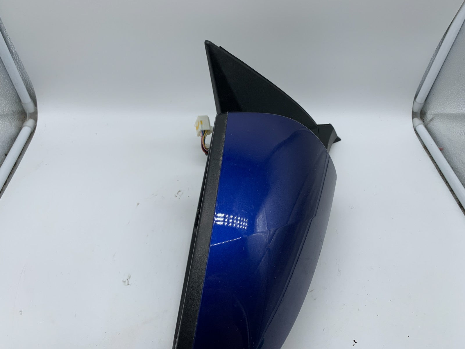 2022-2024 Hyundai Tucson Passenger Side View Power Door Mirror Blue BSA C01B2601