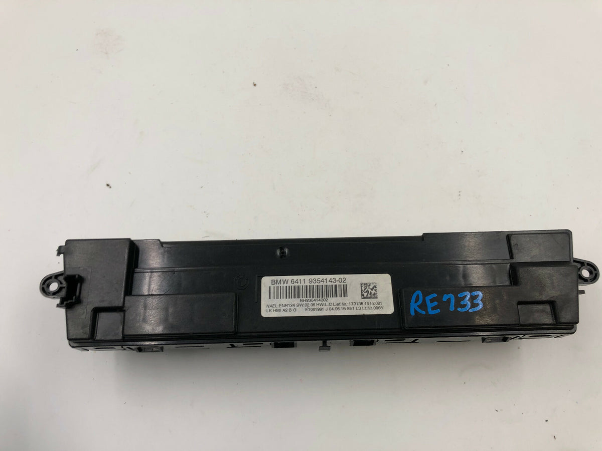 2012-2014 BMW 328i AC Heater Climate Control OEM B04007