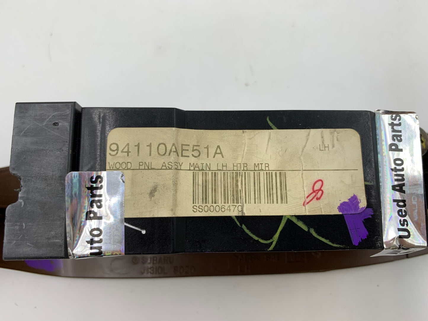 2000-2004 Subaru Legacy Master Power Window Switch OEM B04B34098