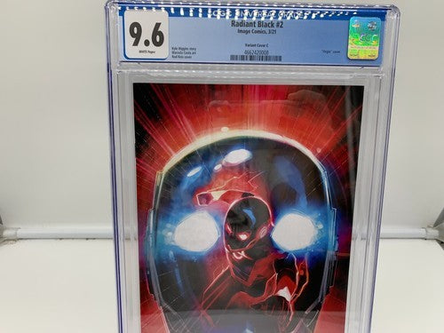 Radiant Black #2 CGC 9.6 Reis 1:25 Virgin Variant 1st App of Radiant Red