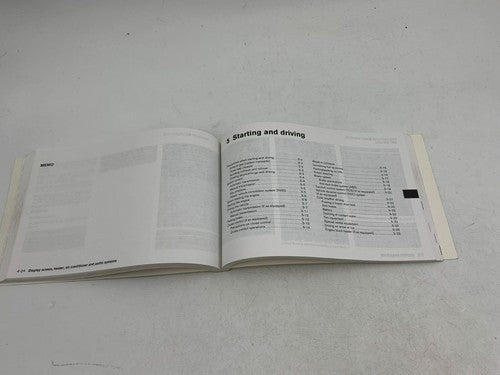 2004 Nissan Maxima Owners Manual Set with Case OEM R01B09006