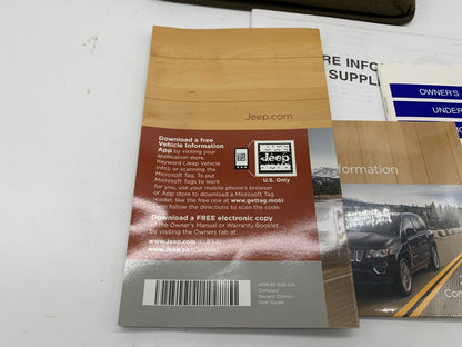 2014 Jeep Compass Owners Manual Set with Case OEM C01B08014