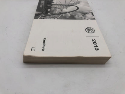 2015 Buick Enclave Owners Manual Set OEM A03B35048