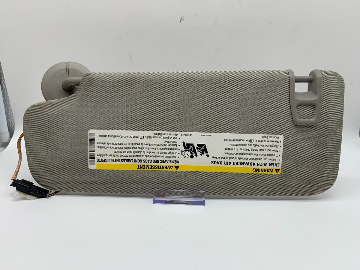 2013-2017 Cadillac XTS Passenger Sun Visor Gray OEM B03B53031