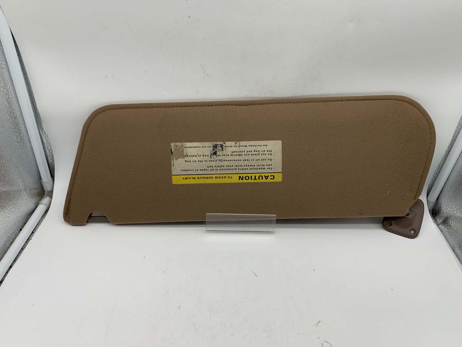 1987-1996 Ford F150 Passenger Sun Visor Brown OEM A04B42003
