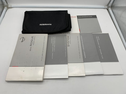 2015 Nissan Rogue Owners Manual Set with Case OEM D03B05023