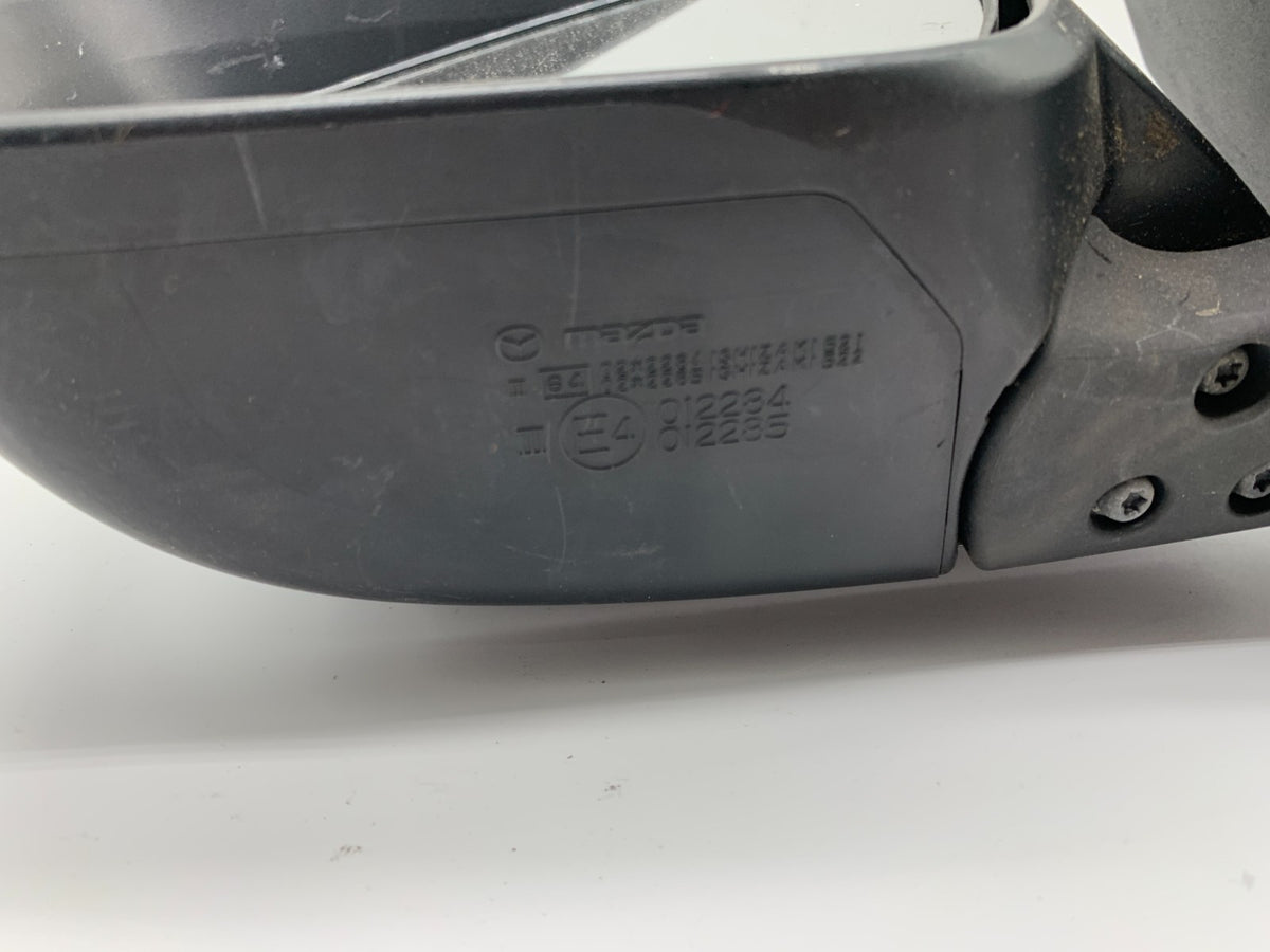 2007-2009 Mazda CX-7 Driver Side View Power Door Mirror Chrome OEM B02B10030