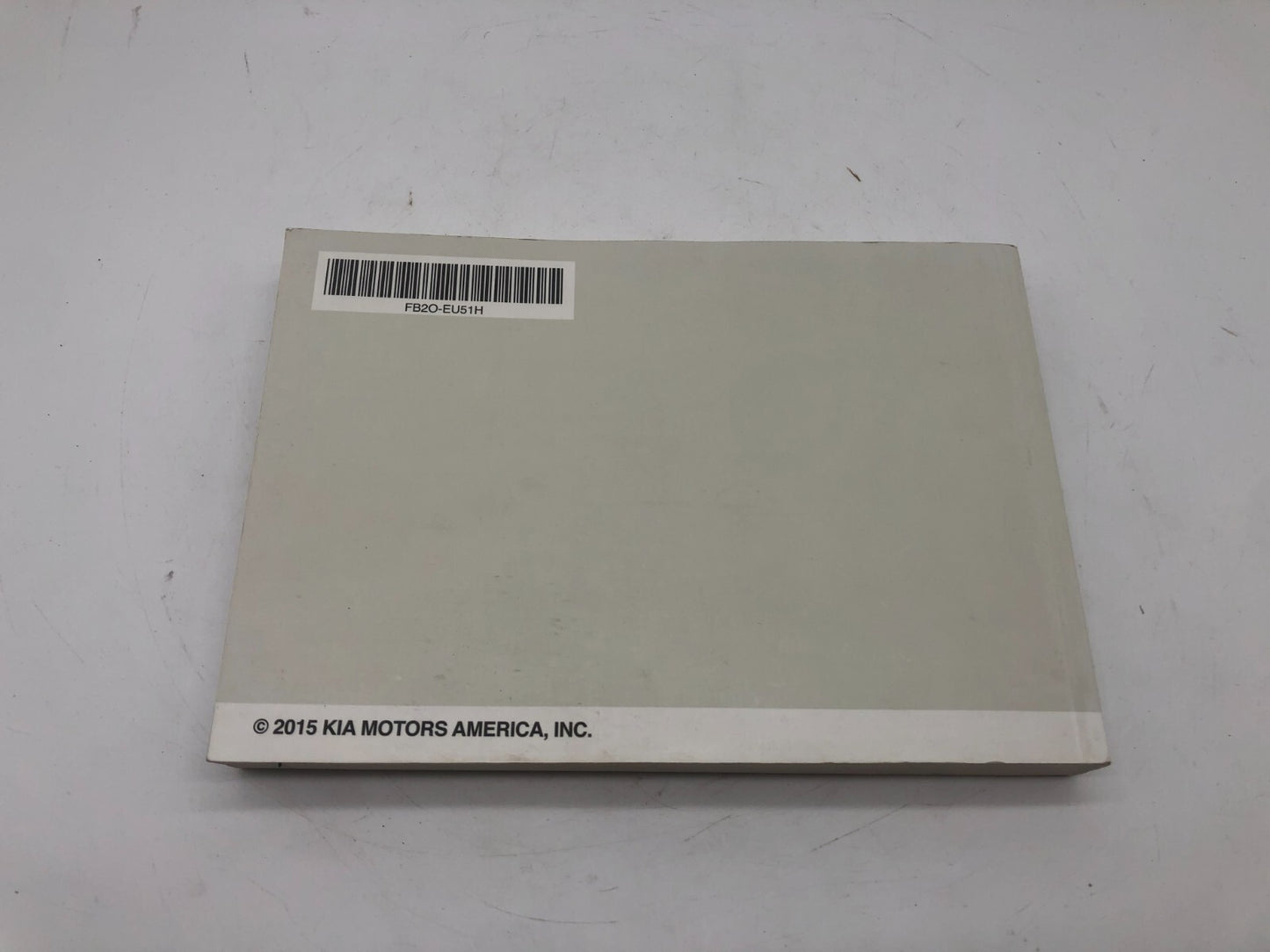 2015 Kia Soul Owners Manual OEM A02B08024