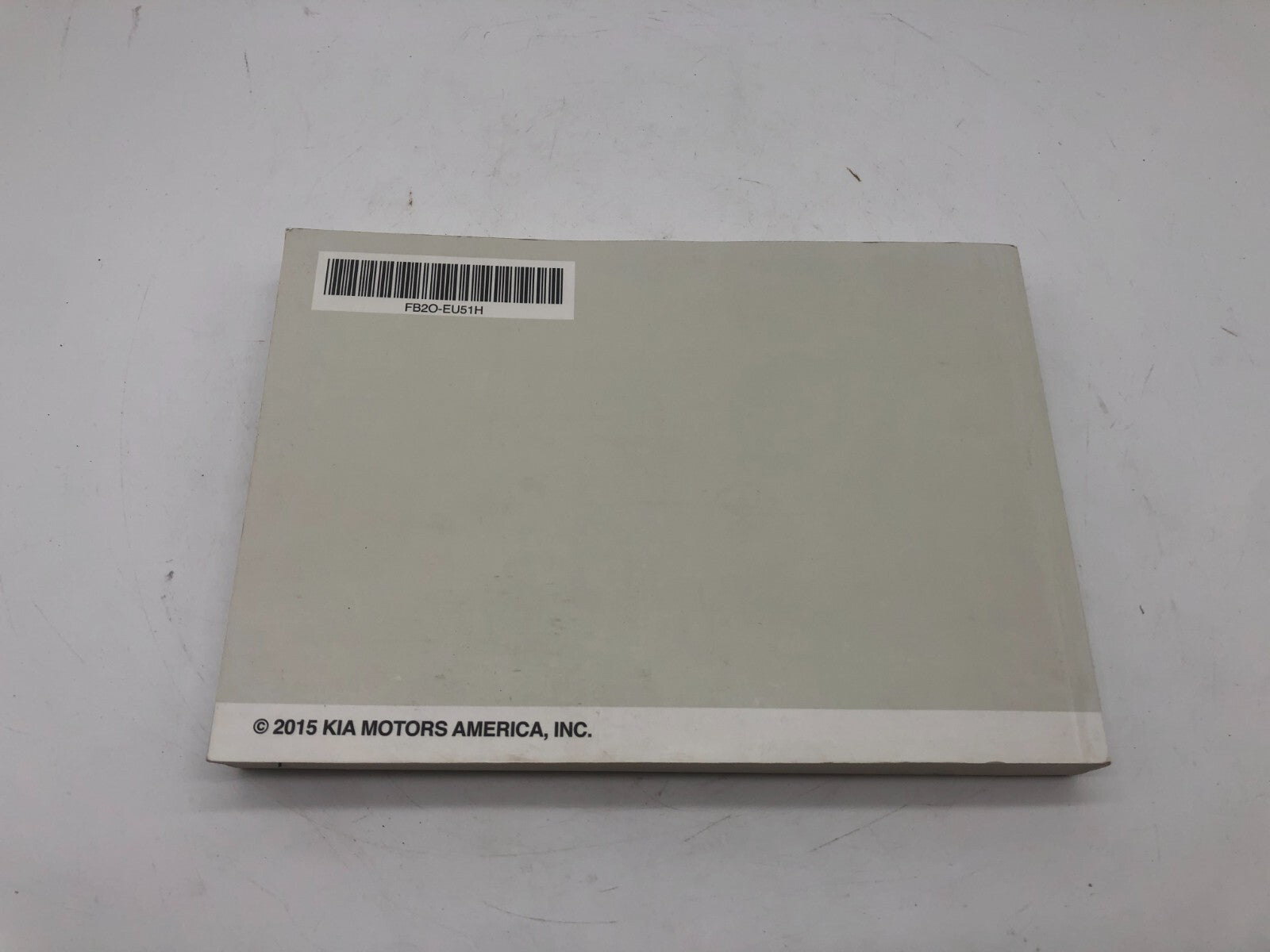 2015 Kia Soul Owners Manual OEM A02B08024