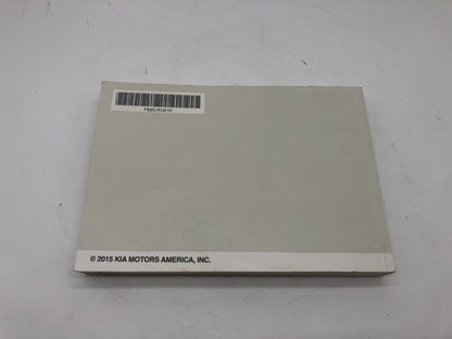 2015 Kia Soul Owners Manual OEM A02B08024