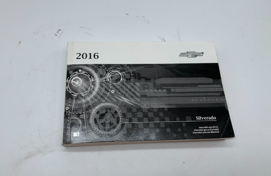 2016 Chevrolet Silverado 1500 Owners Manual OEM D02B28011