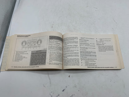 2008 Nissan Altima Owners Manual OEM A03B06007