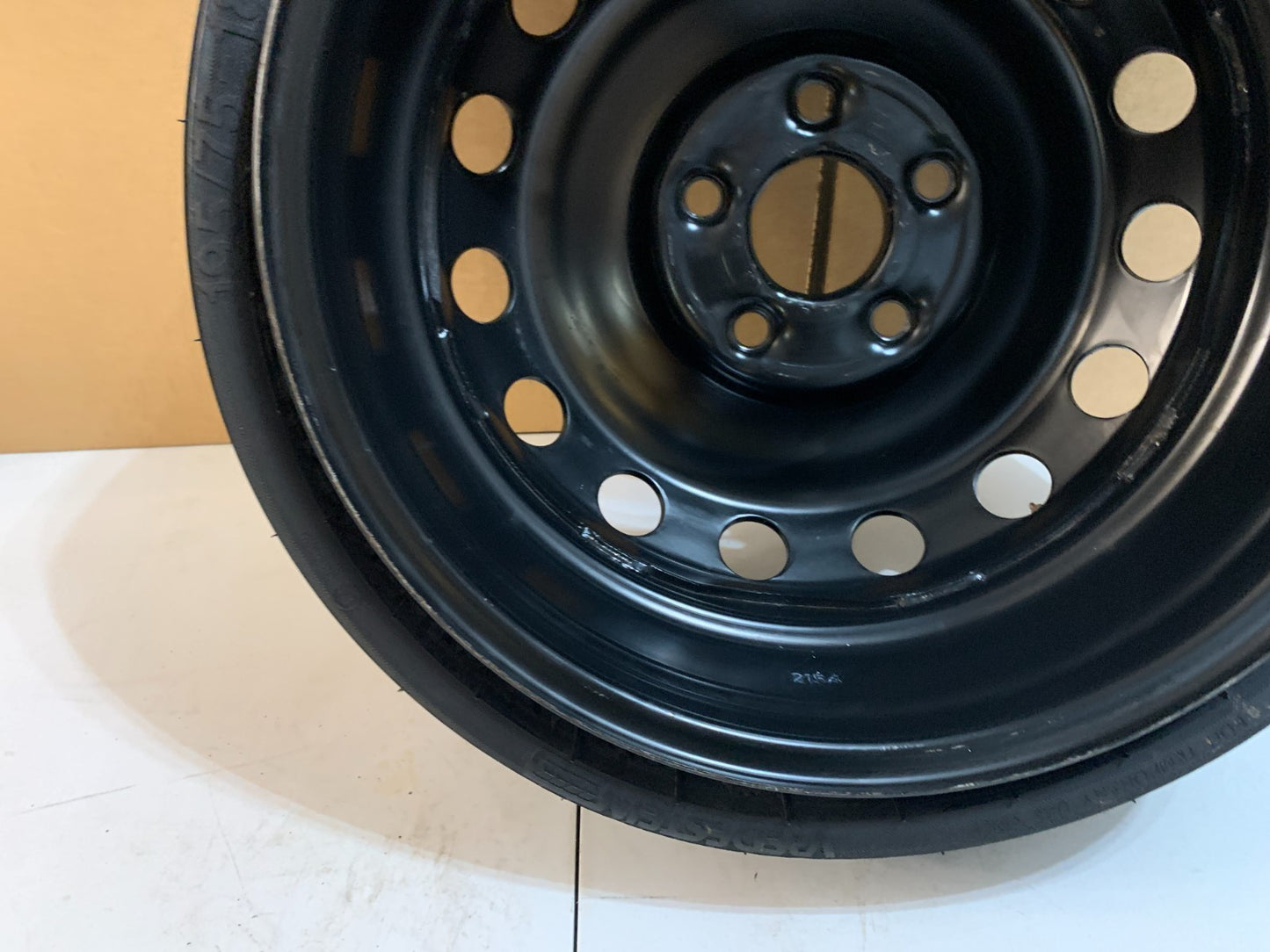 2008-2011 Porsche Cayenne 18" Spare Tire Compact Donut T195/75-18 Vredestein OEM