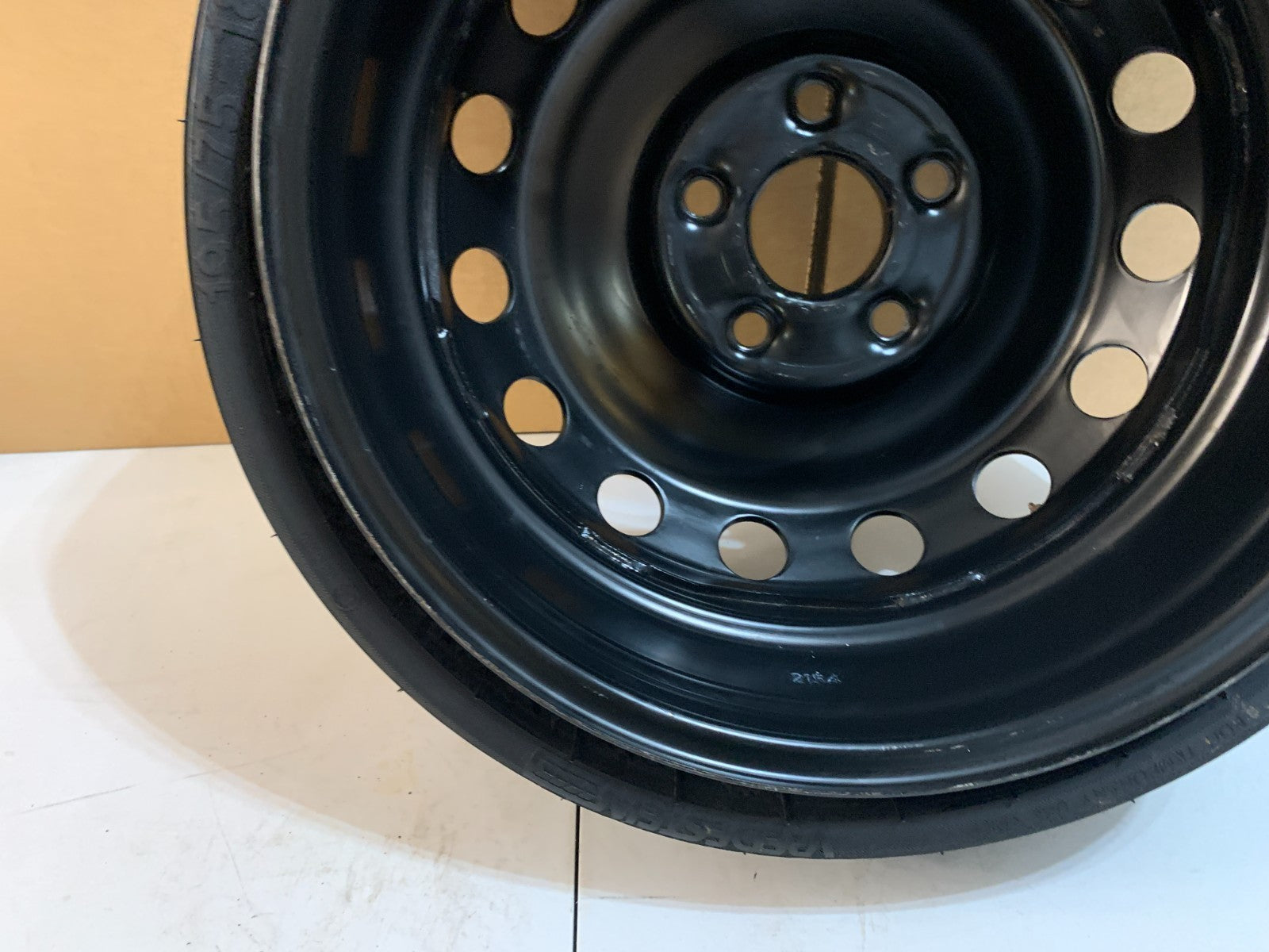 2008-2011 Porsche Cayenne 18" Spare Tire Compact Donut T195/75-18 Vredestein OEM