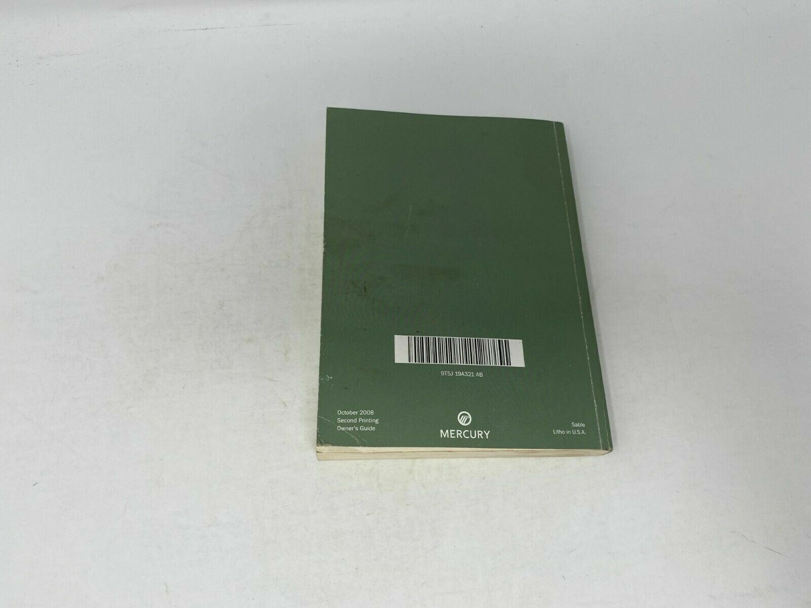 2009 Mercury Sable Owners Manual OEM B03B07041