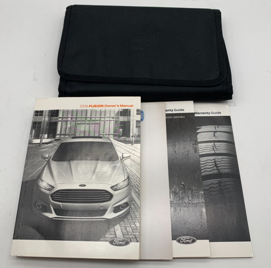 2016 Ford Fusion Owners Manual Set with Case OEM B03B21026