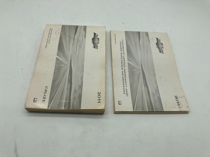 2011 Chevrolet Cruze Owners Manual Set OEM B04B33052