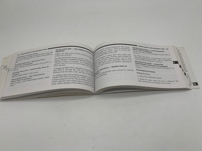 2008 Chrysler Town & Country Owners Manual OEM A02B44058