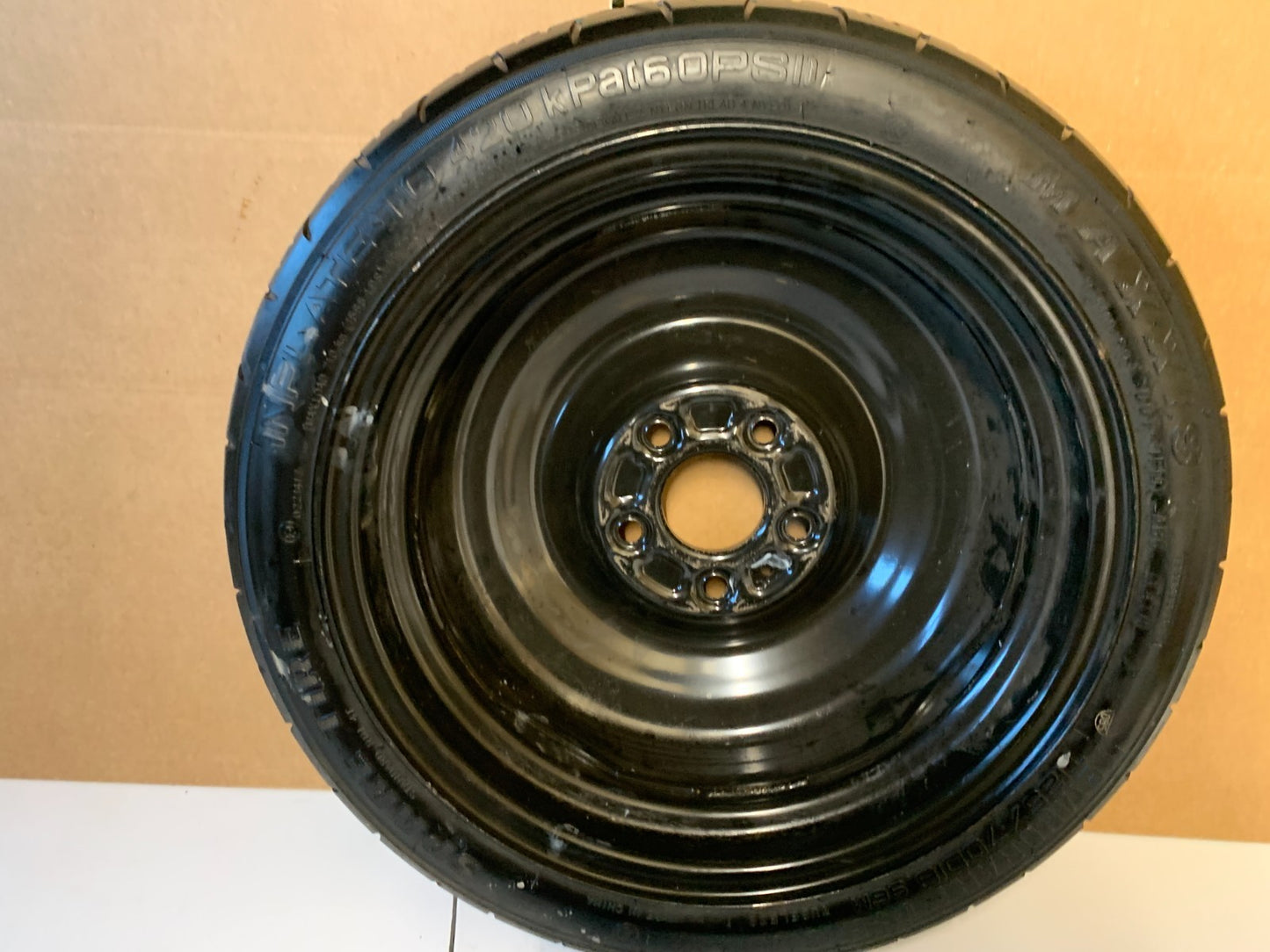 2015-2019 Nissan Sentra 16" Spare Tire Wheel Compact Donut T125/70D16 96M Maxxis