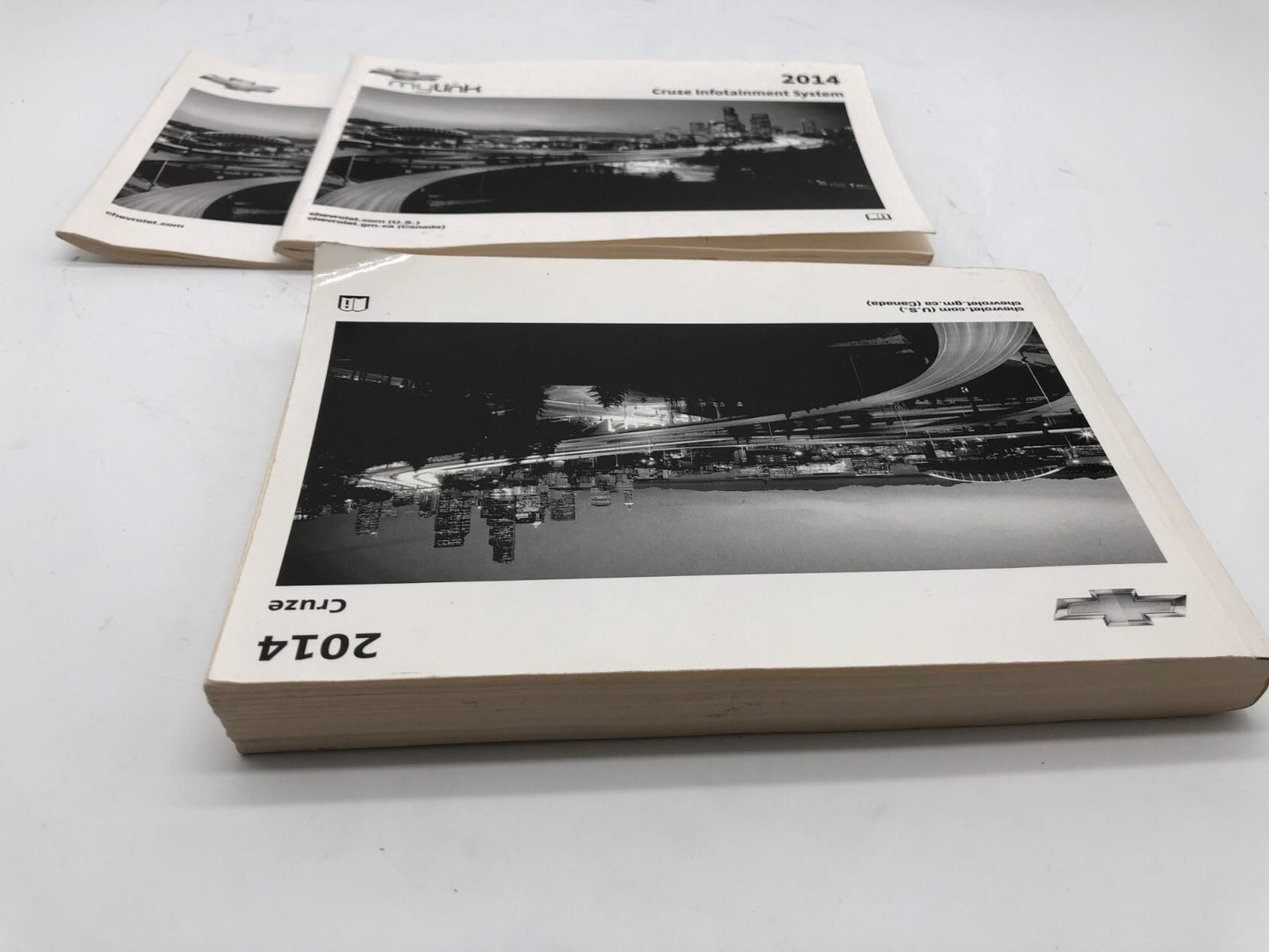 2014 Chevrolet Cruze Owners Manual Set OEM A04B50043