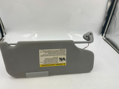 2005-2007 Ford Freestyle Driver Visor Sun Visor Gray Illuminated OEM C02B49011